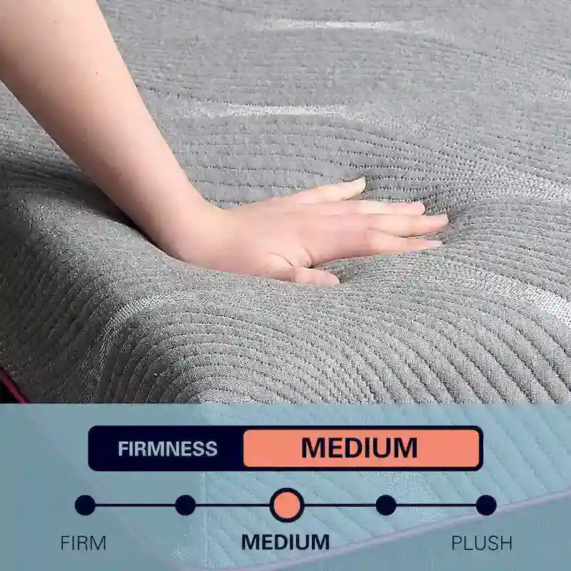 Cooling Copper Gel Memory Foam Mattress with Breathable Bamboo Charcoal Cover