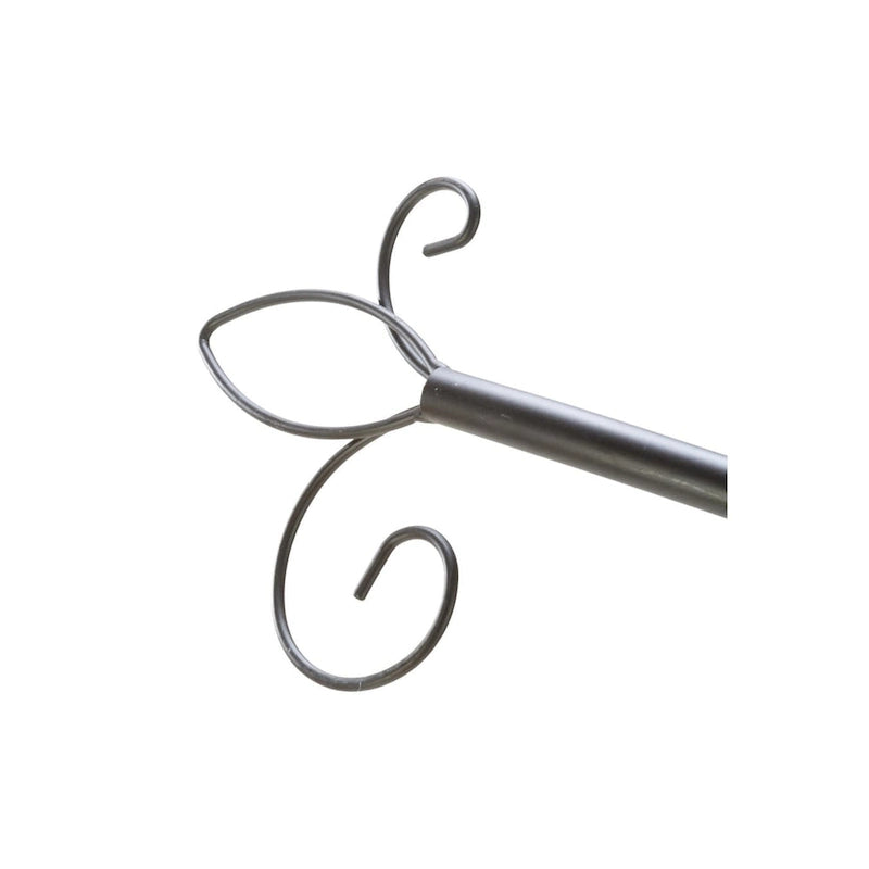 Spiral Metal Handbag and Accessory Stand with Fifteen Hooks