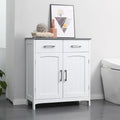 Freestanding Bathroom Storage Cabinet with Drawers and Doors