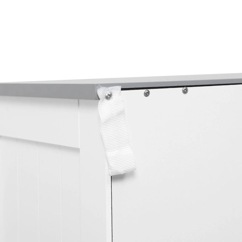 Freestanding Bathroom Storage Cabinet with Drawers and Doors